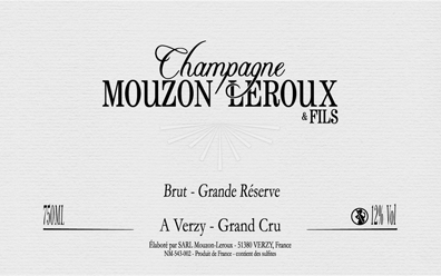 Étiquette Brut Grande Réserve